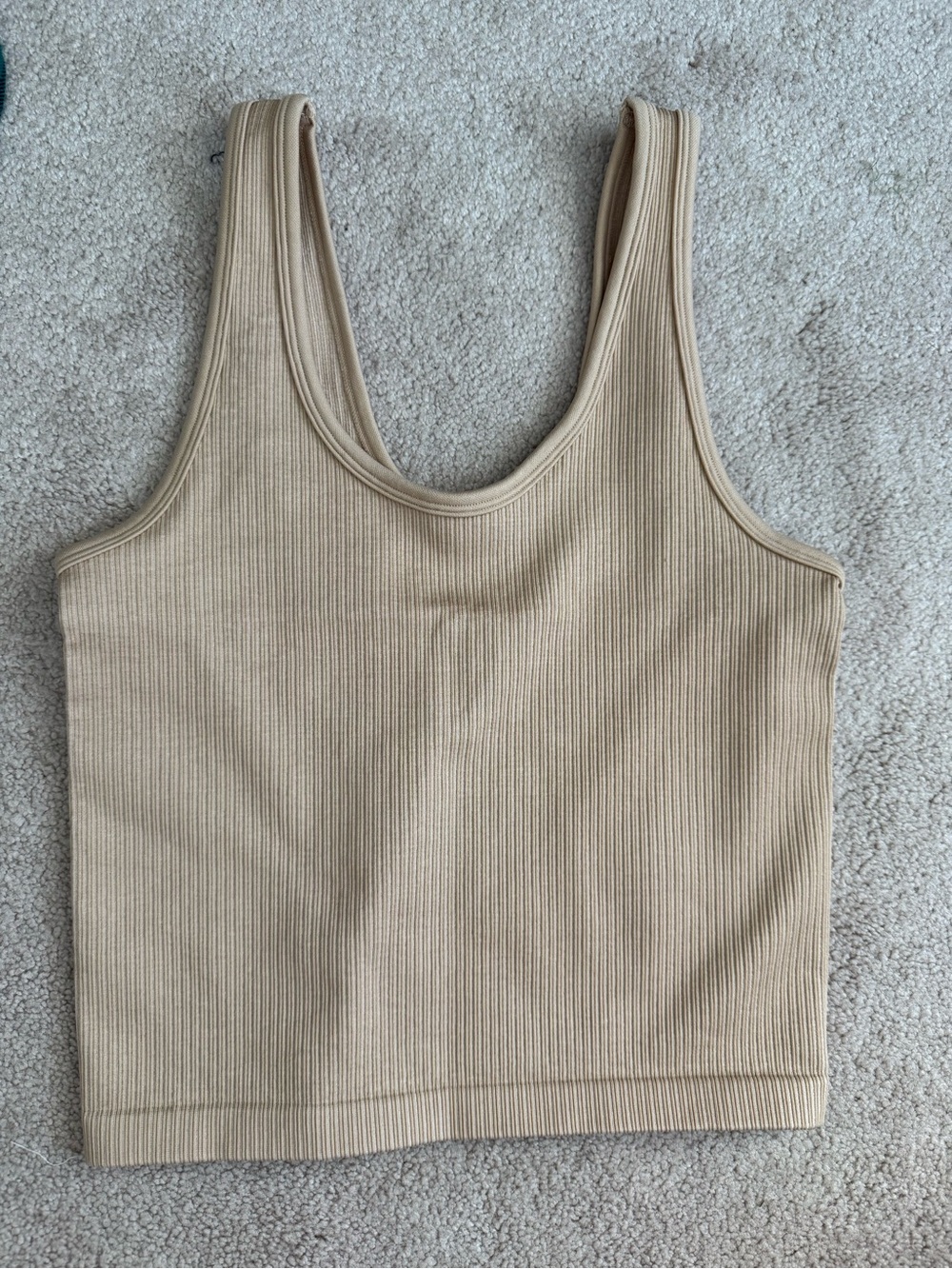 Offline By Aerie Nude Ribbed Tank- Size S